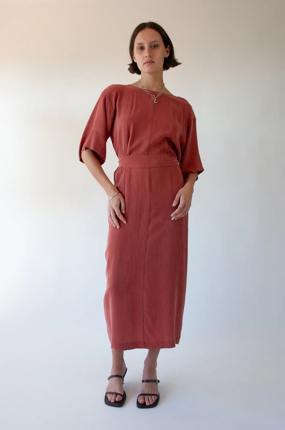 Ovna Ovich | Harmony Dress | Clay | Palm Boutique