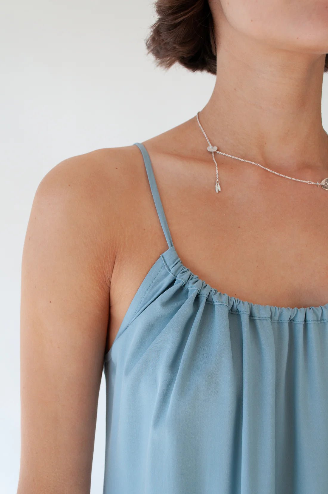 Ovna Ovich | Ode Dress | Slate Blue | Palm Boutique