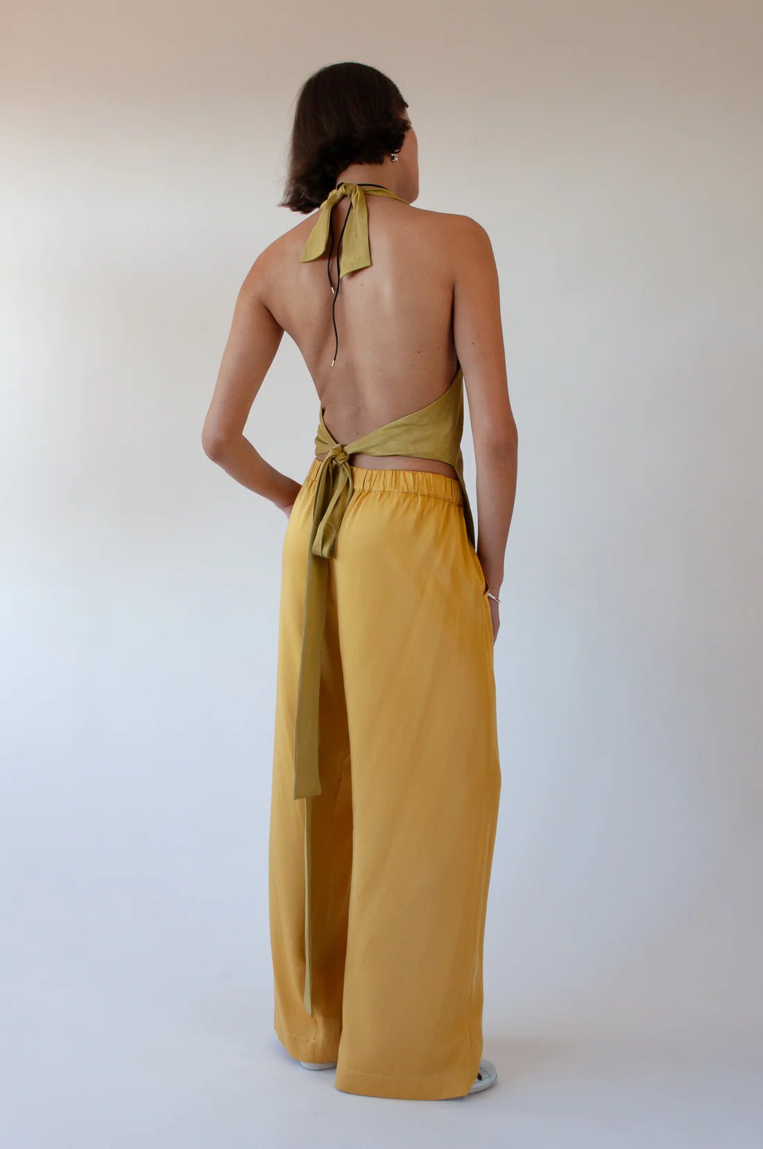 Ovna Ovich | Painter Pant | Gold | Palm Boutique