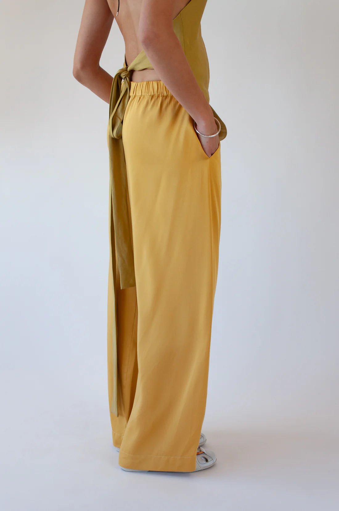 Ovna Ovich | Painter Pant | Gold | Palm Boutique