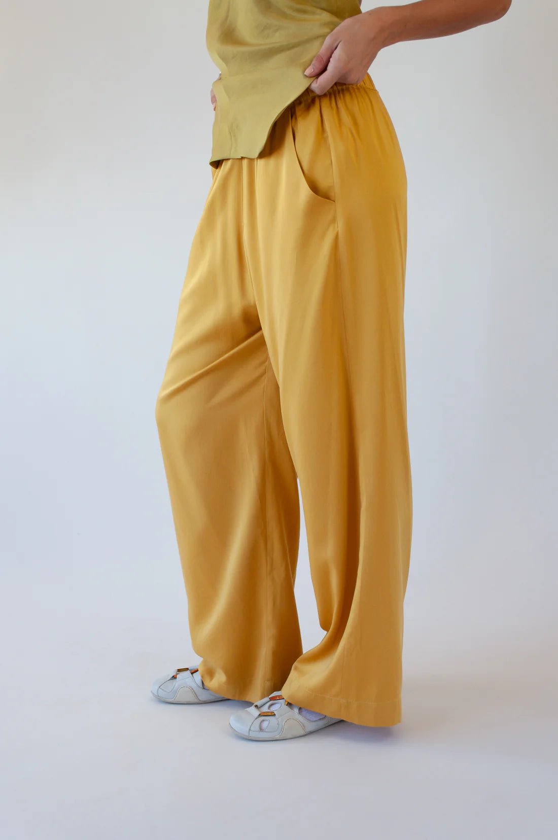 Ovna Ovich | Painter Pant | Gold | Palm Boutique