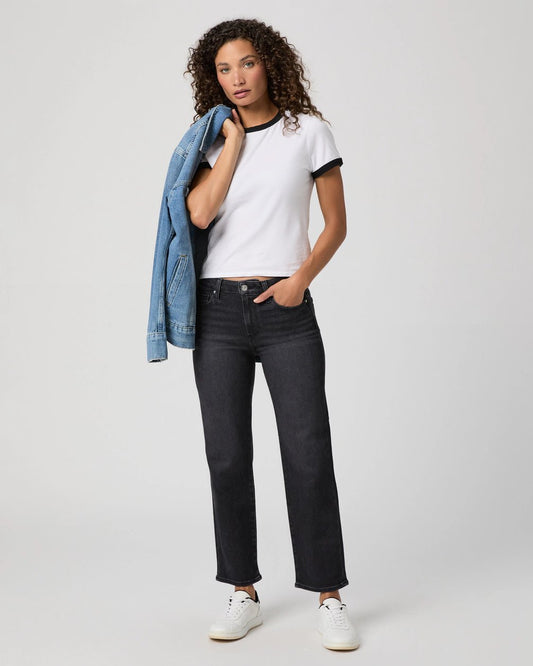 Paige | Mason Ankle | Ink Black | Palm Boutique