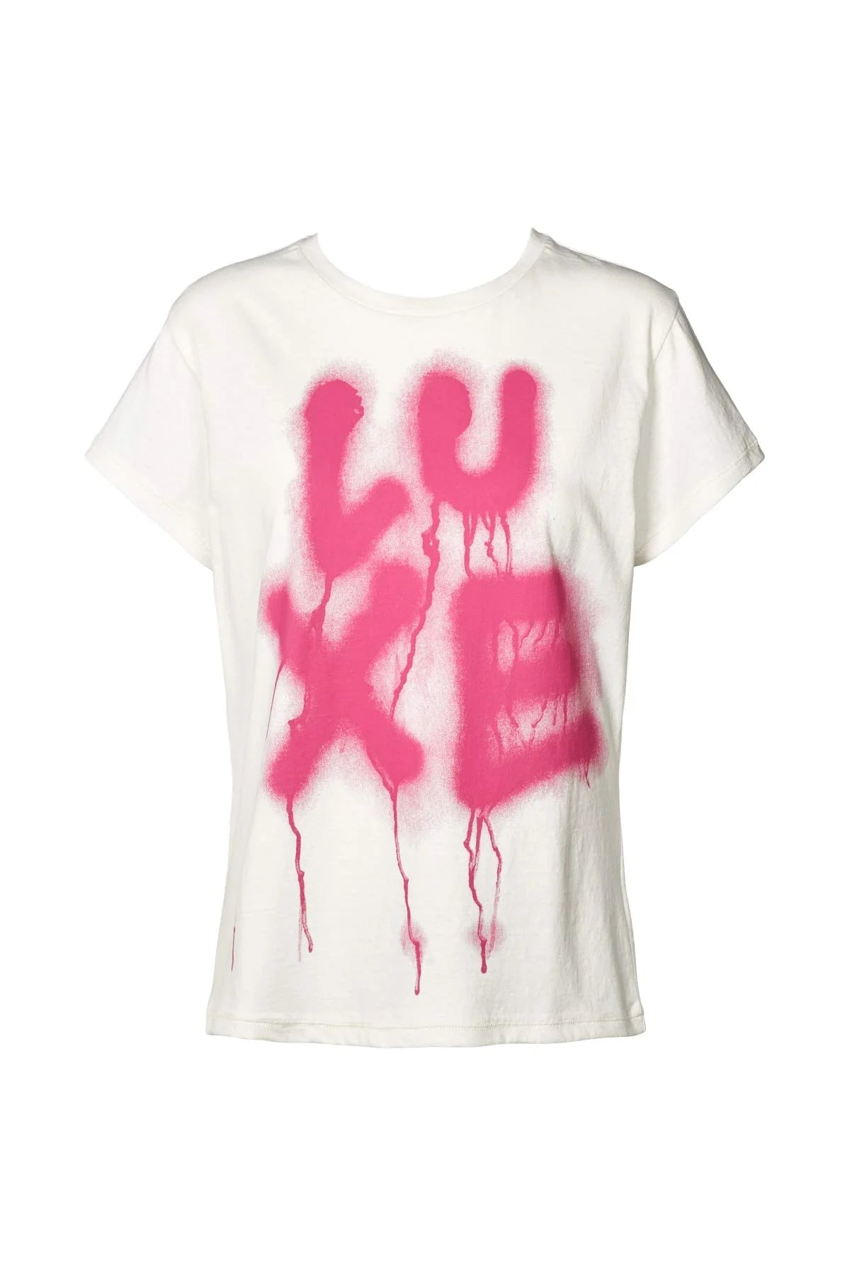 Rabens Saloner | Ambla Luxe T-Shirt | Pink | Palm Boutique