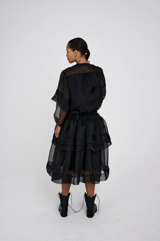 Rabens Saloner | Falka Skirt | Black | Palm Boutique