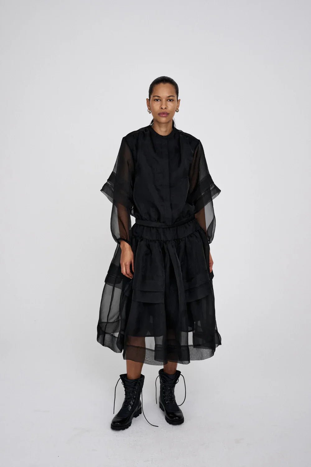 Rabens Saloner | Falka Skirt | Black | Palm Boutique