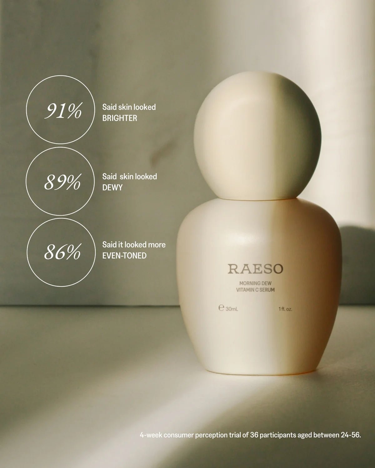 RAESO | Morning Dew Vitamin C Serum | Palm Boutique