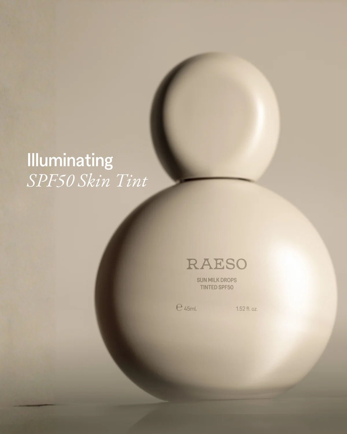 RAESO | Sun Milk Drops SPF50+ | Palm Boutique