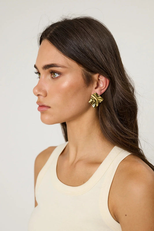 Remain | Alma Earrings | Gold | Palm Boutique