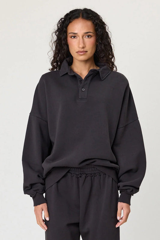Remain | Conrad Jumper | Washed Black | Palm Boutique