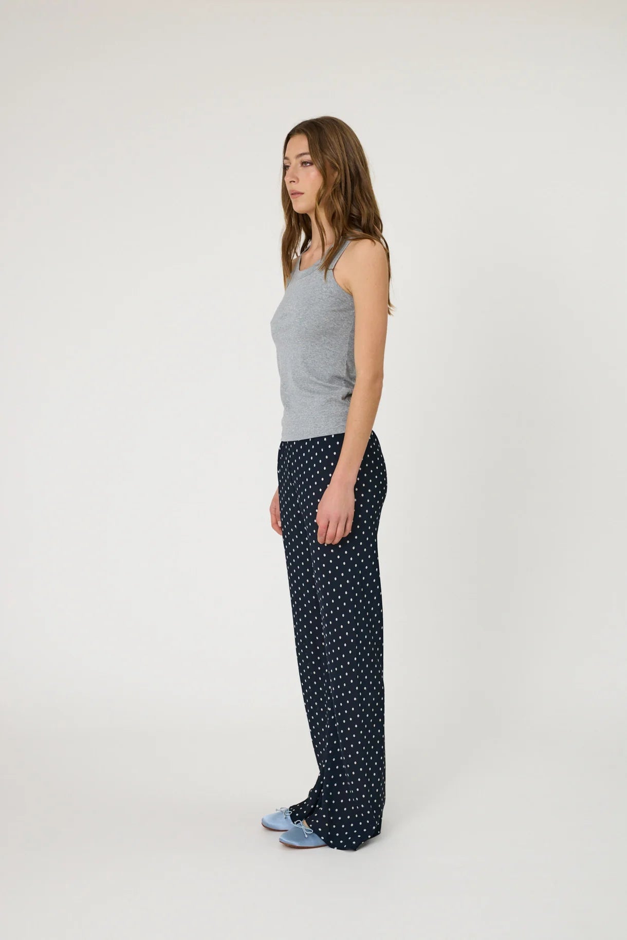 Remain | Drew Tank | Grey Marle | Palm Boutique