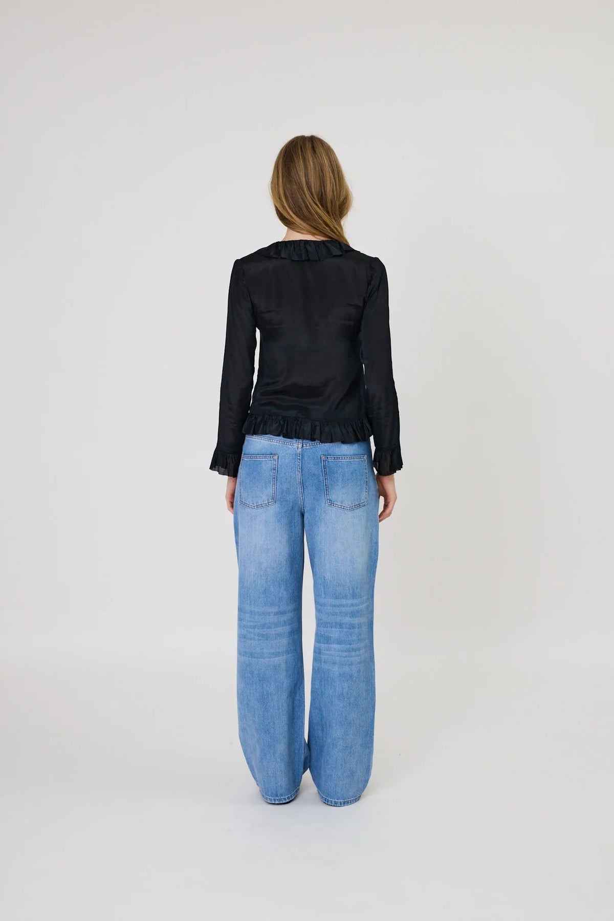 Remain | Elora Tie Top | Black | Palm Boutique