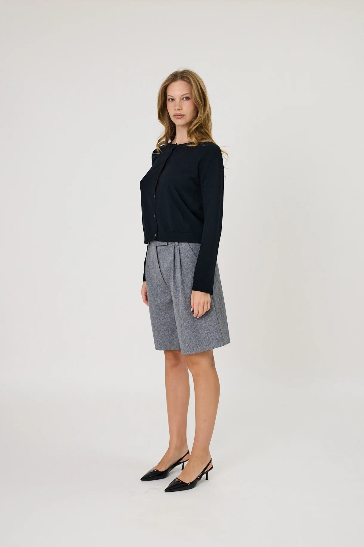 Remain | Kara Cardi | Black | Palm Boutique