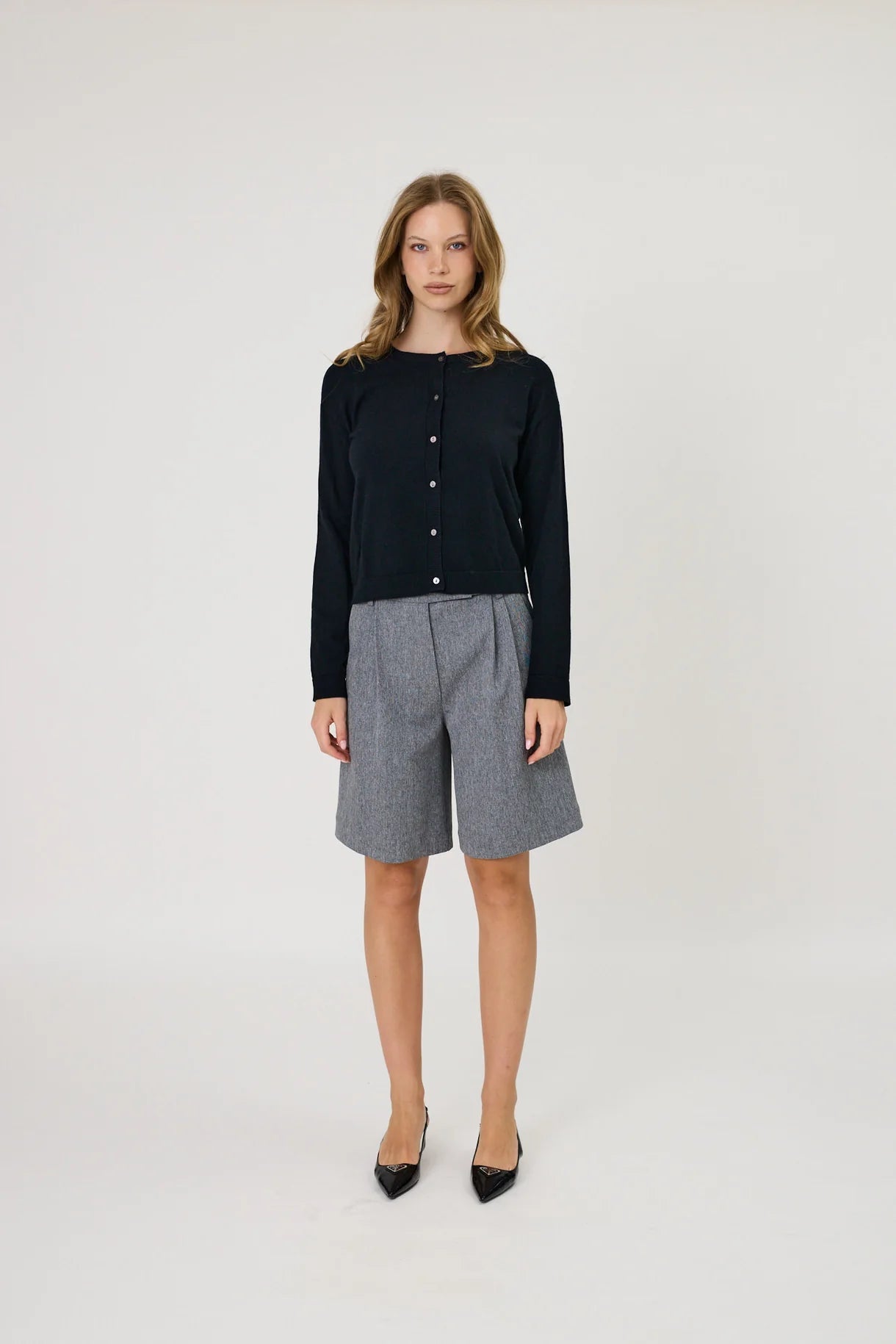 Remain | Kara Cardi | Black | Palm Boutique
