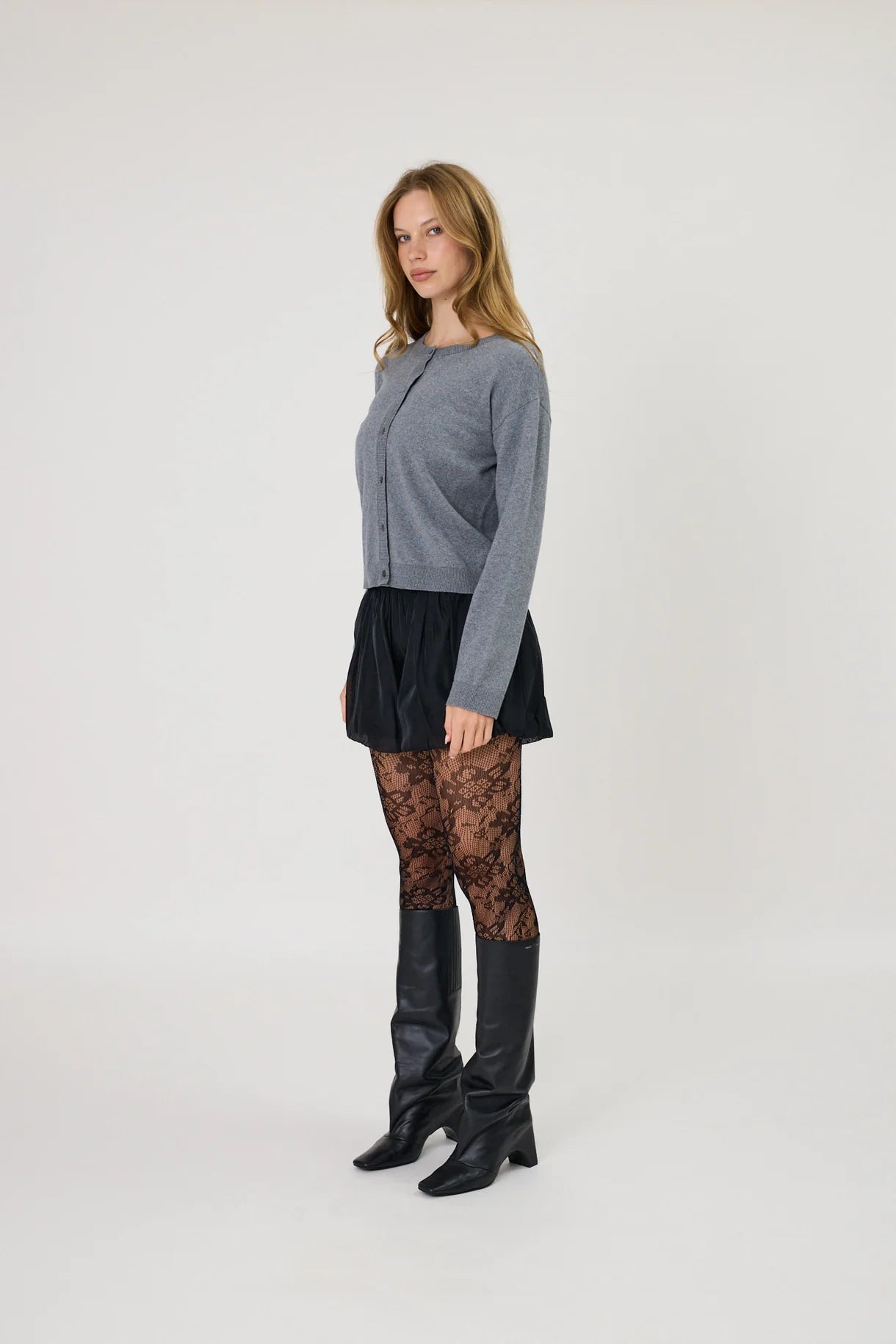 Remain | Kara Cardi | Smoke | Palm Boutique