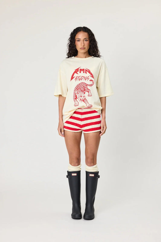 Remain | Leopard Tee | Ivory | Palm Boutique