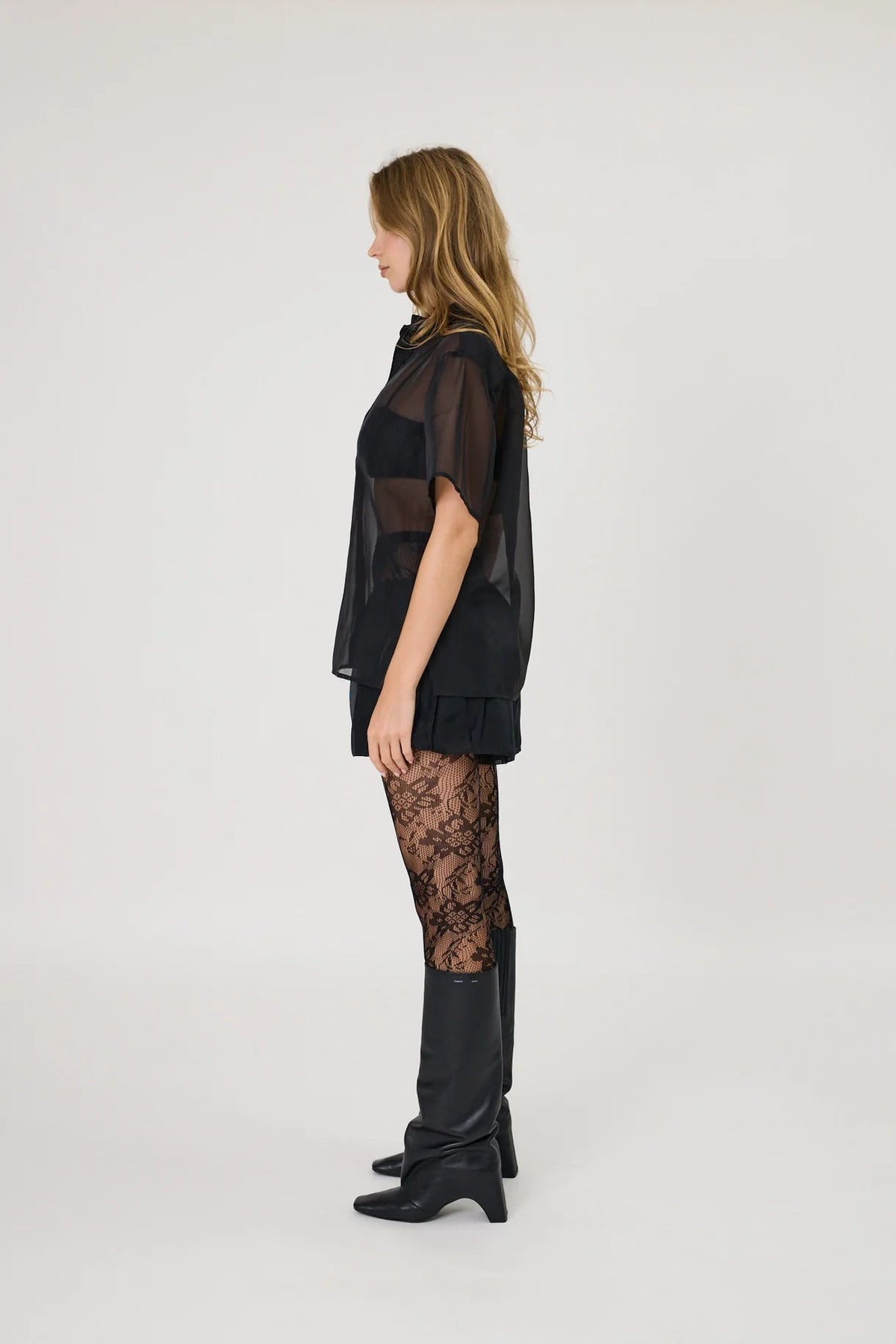 Remain | Monica Shirt | Black | Palm Boutique