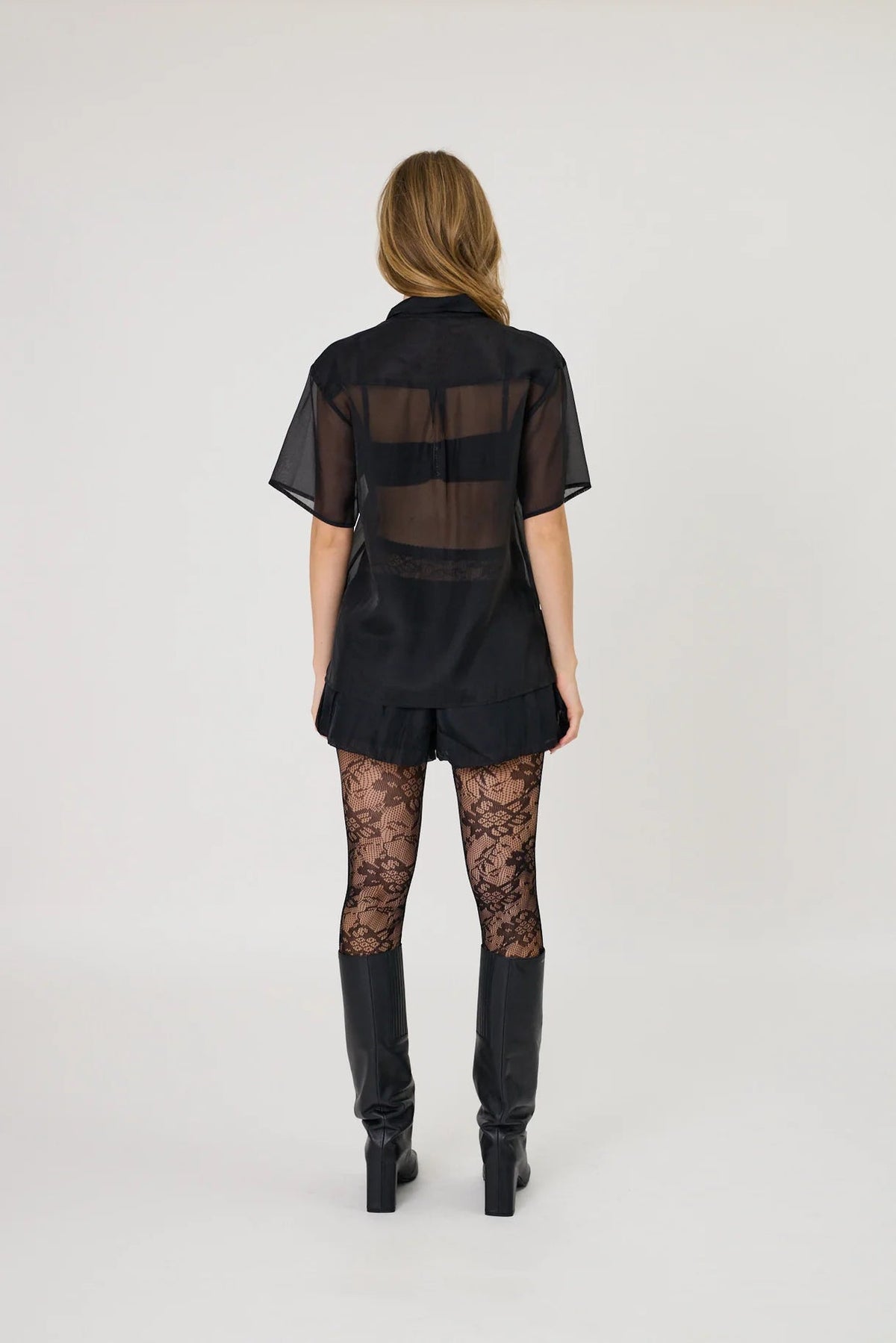 Remain | Monica Shirt | Black | Palm Boutique