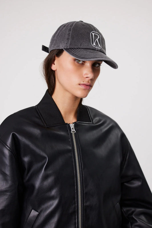 Remain | Neva Cap | Washed Black | Palm Boutique