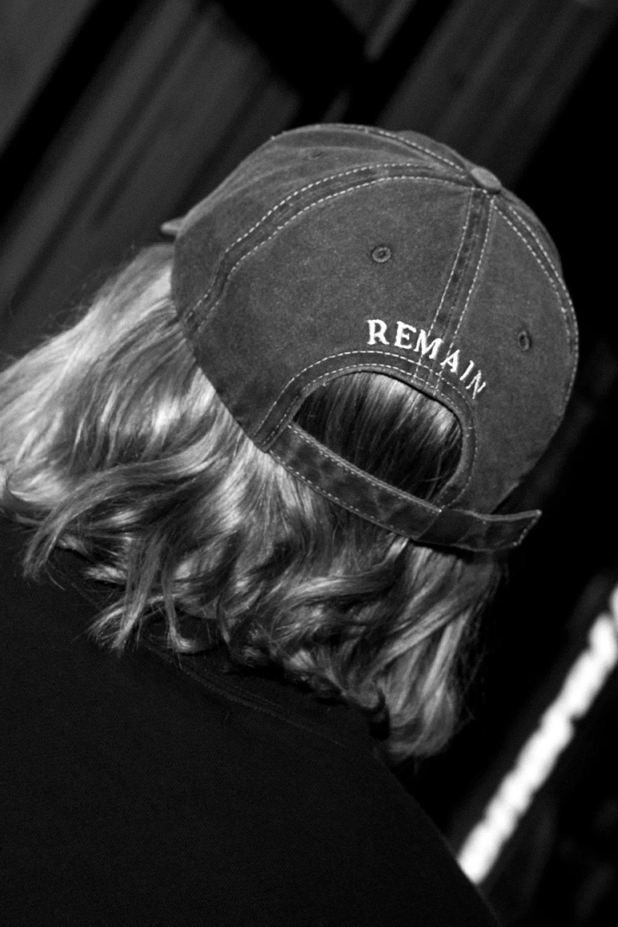 Remain | Neva Cap | Washed Black | Palm Boutique