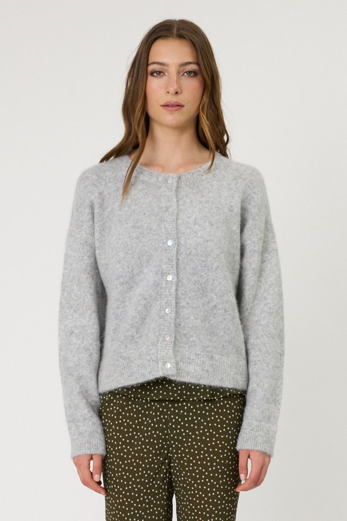 Remain | Ryder Cardigan | Grey Marle | Palm Boutique