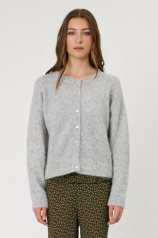 Remain | Ryder Cardigan | Grey Marle | Palm Boutique