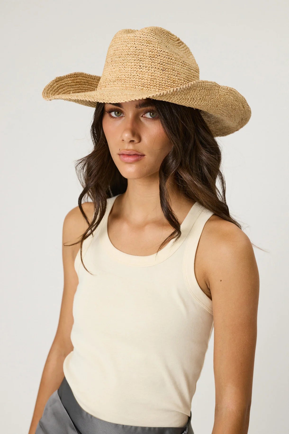 Remain | Sara Hat | Natural Raffia | Palm Boutique