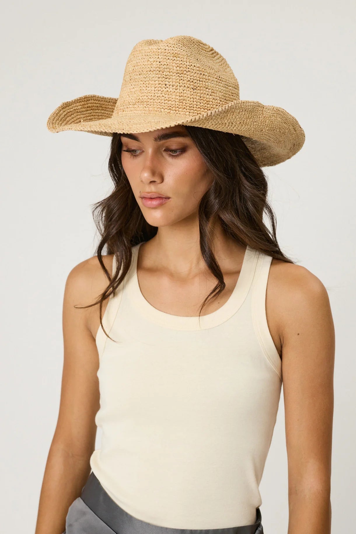 Remain | Sara Hat | Natural Raffia | Palm Boutique