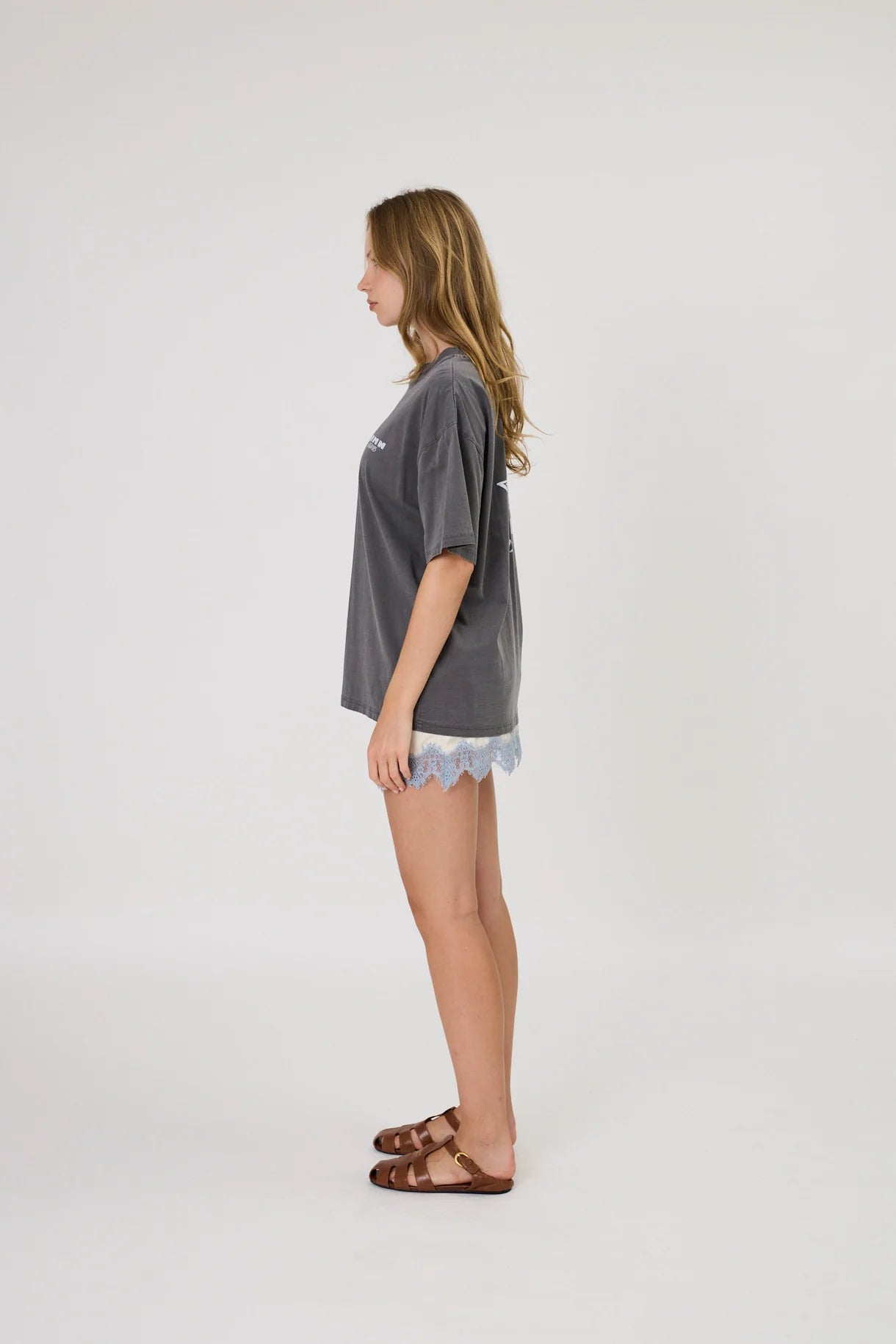 Remain | Star Tee | Washed Black | Palm Boutique
