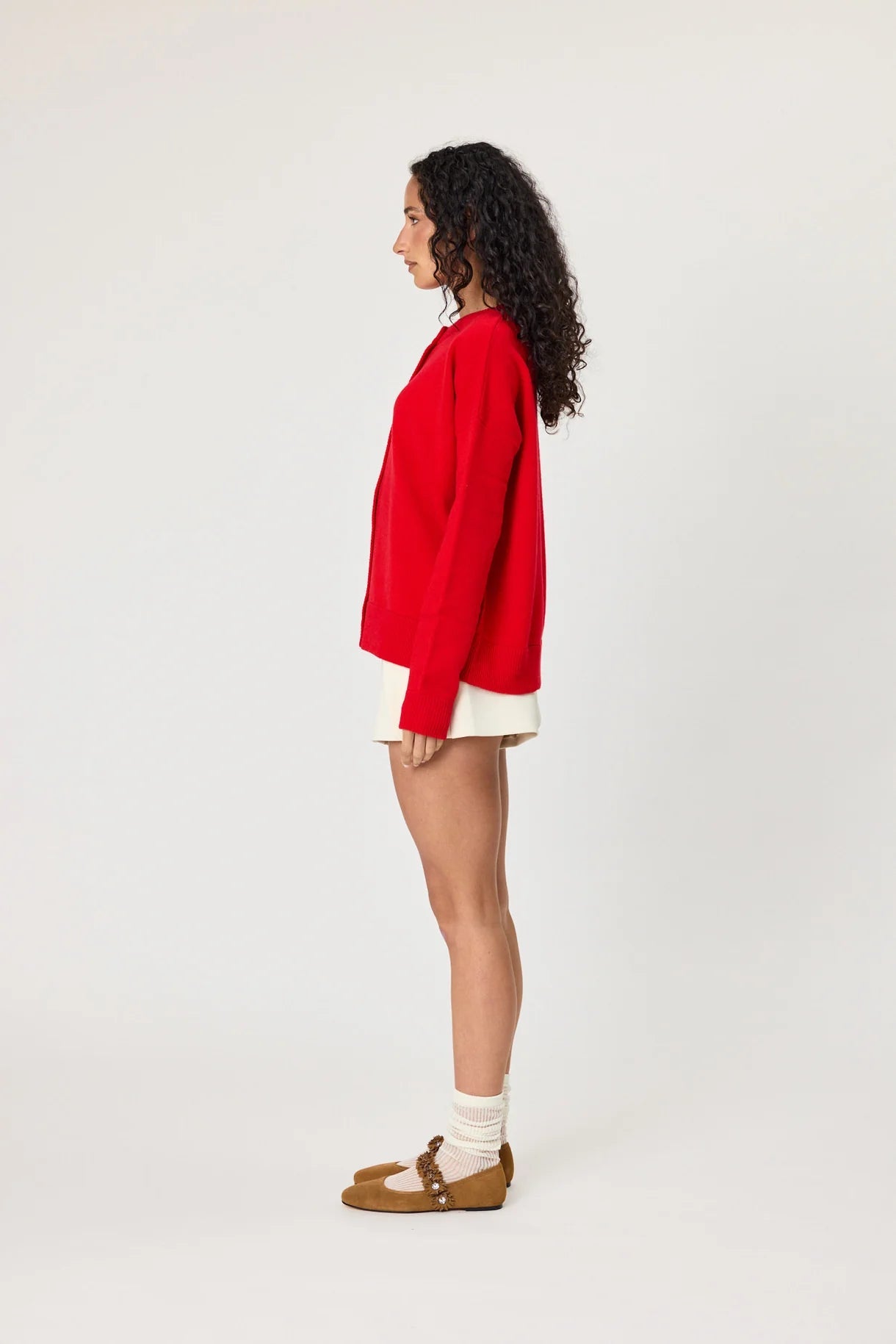 Remain | Tali Cardigan | Chilli | Palm Boutique