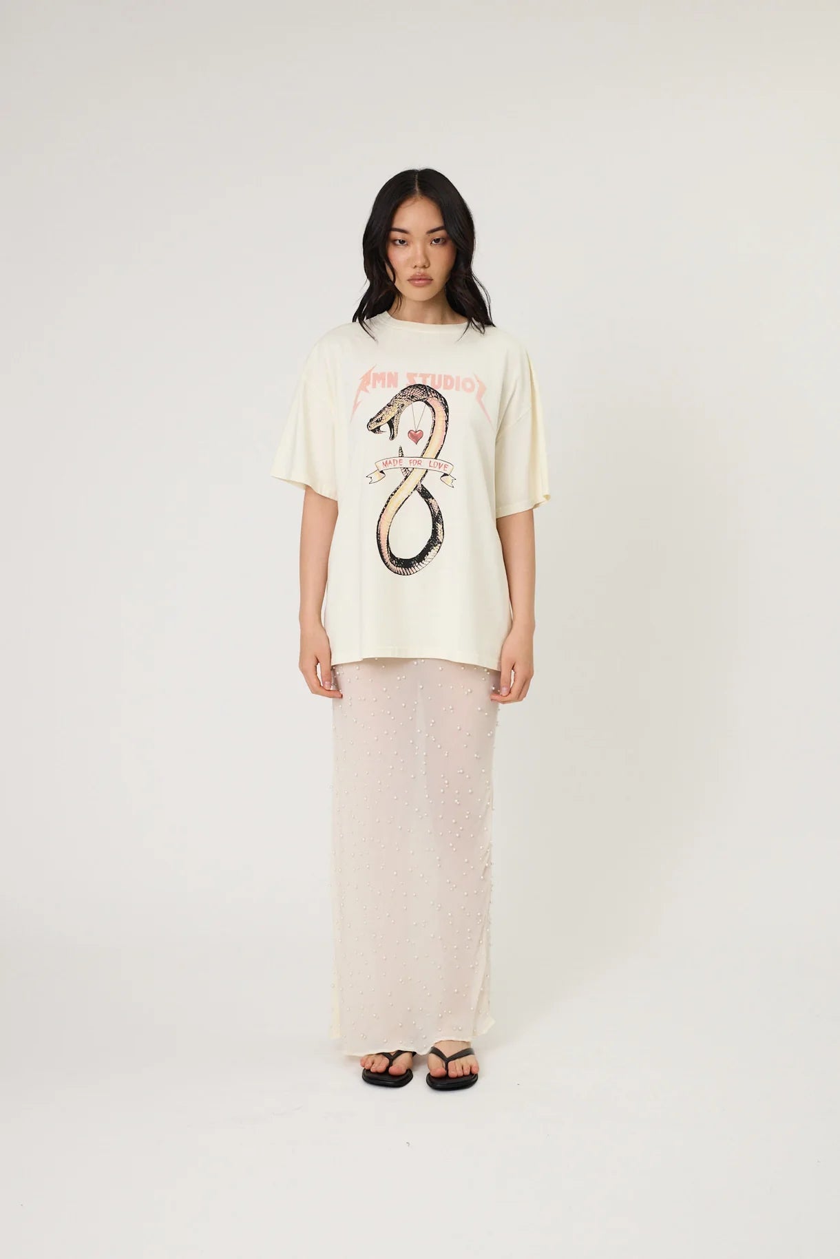 Remain | Viper Tee | Cloud | Palm Boutique