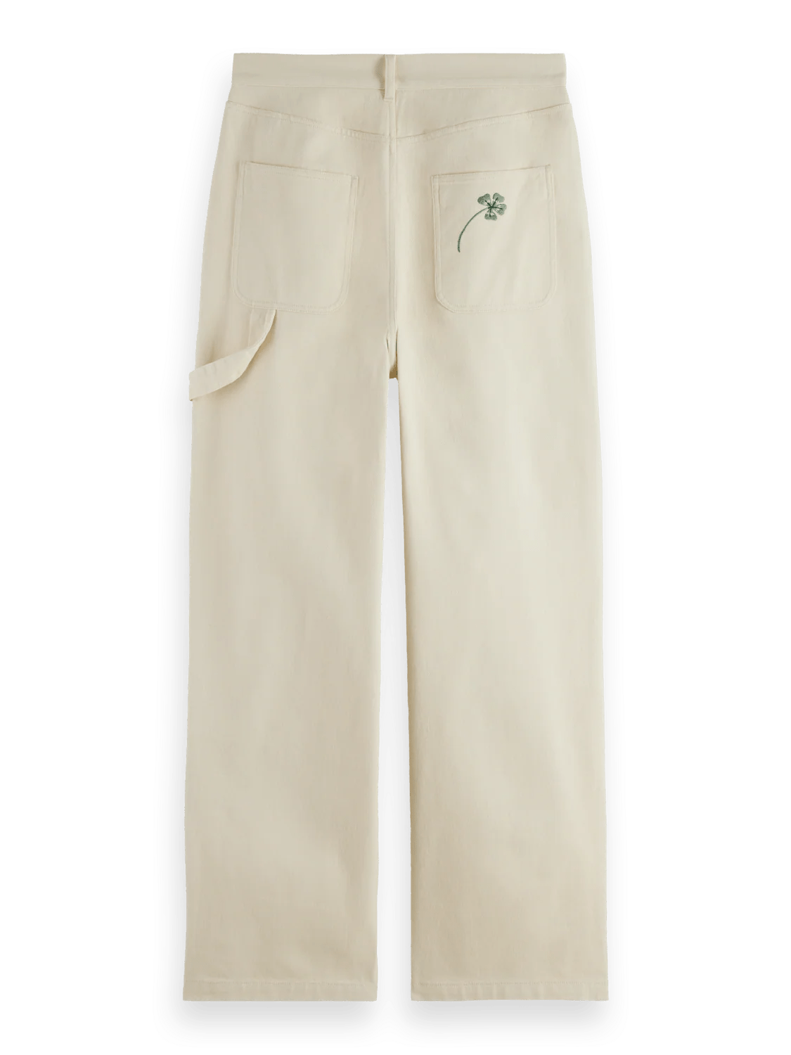 Scotch and Soda | Raine High Rise Wide Leg | Soft Ice | Palm Boutique
