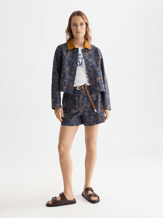 Scotch & Soda | Embroidered Cotton Jacket | Lucky Bandana | Palm Boutique