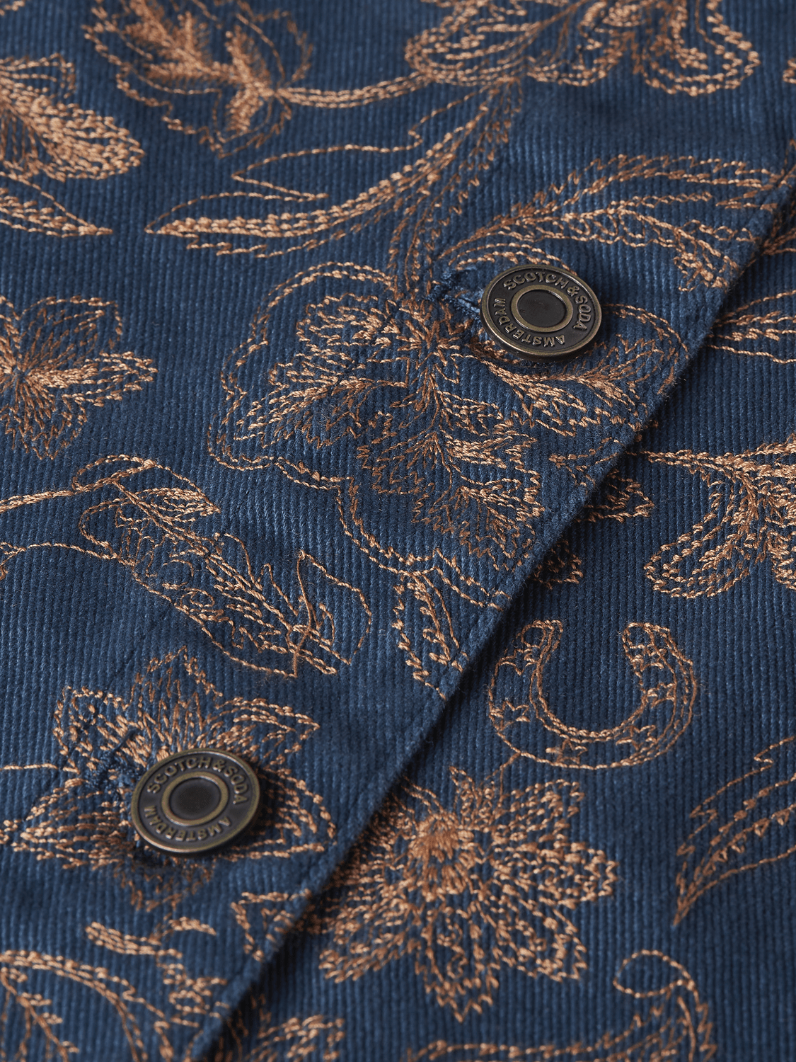 Scotch & Soda | Embroidered Cotton Jacket | Lucky Bandana | Palm Boutique