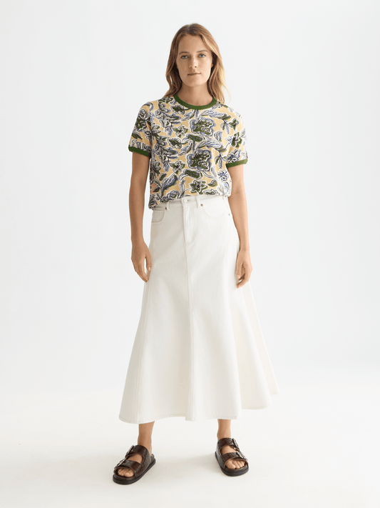 Scotch & Soda | Printed Regular T-Shirt | Lucky Bandana Multi | Palm Boutique