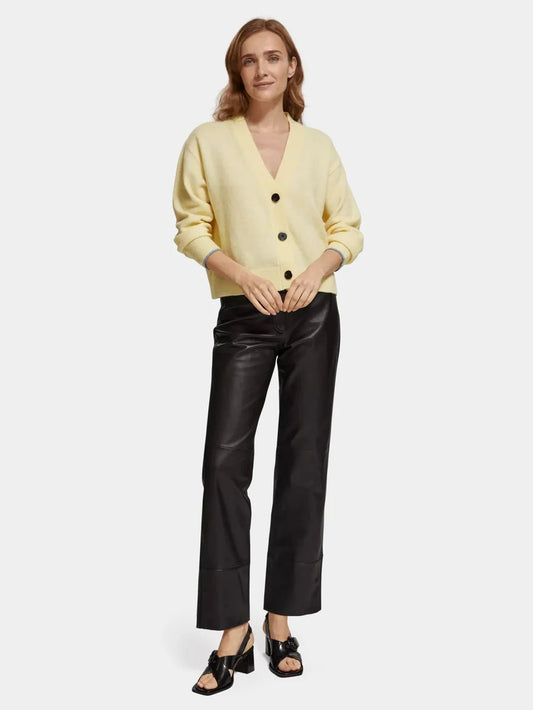 Scotch & Soda | Relaxed Fit Fuzzy Cardi | First light | Palm Boutique