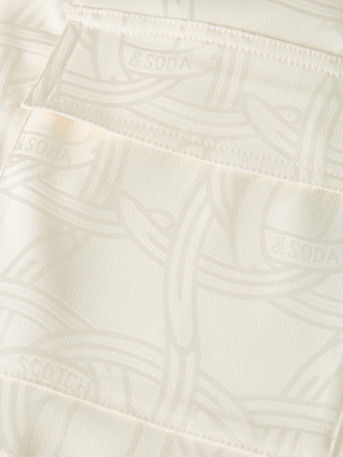 Scotch & Soda | Utility Shirt | Eggnog | Palm Boutique