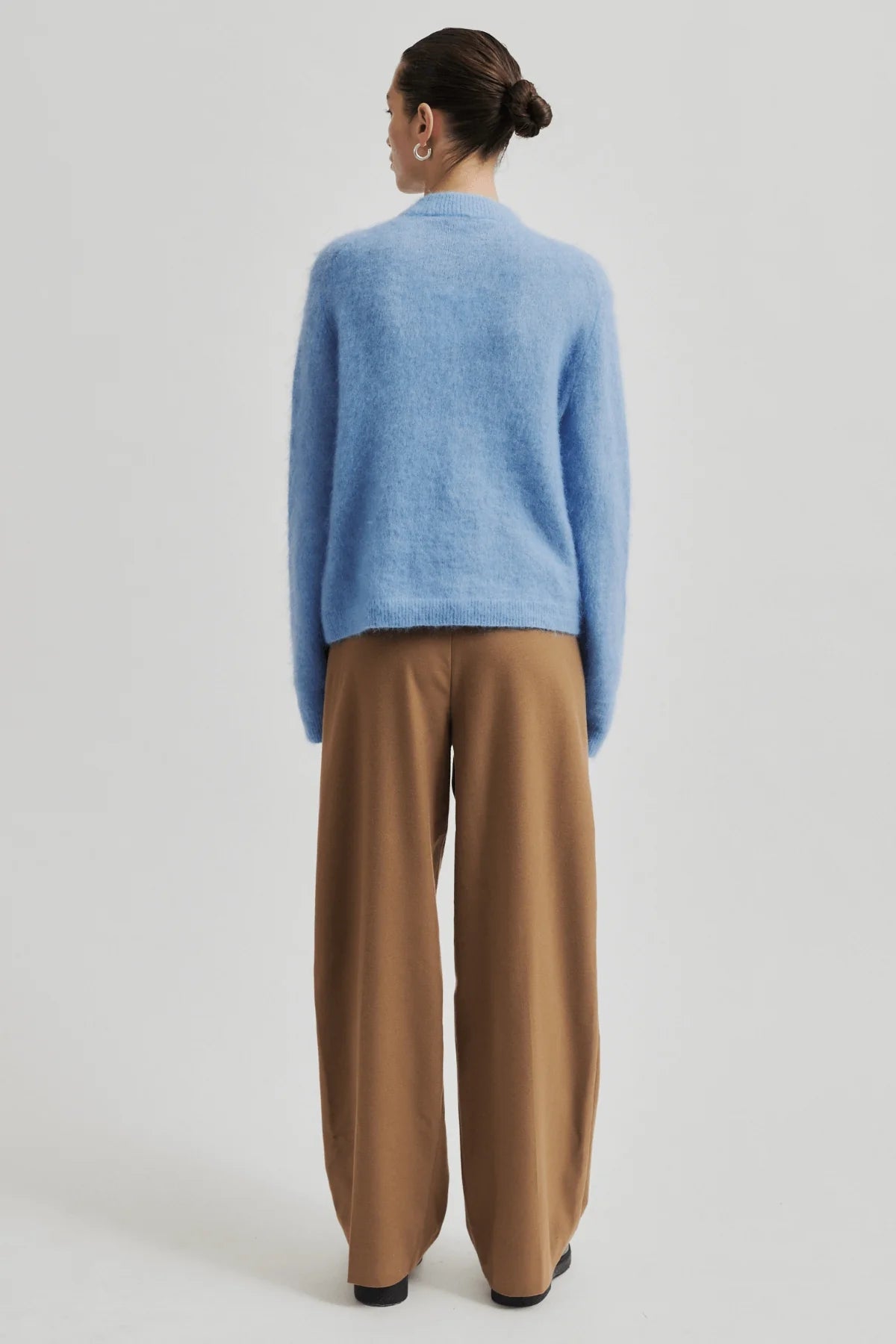 Second Female | Anneleen Knit Cardigan | Vista Blue | Palm Boutique