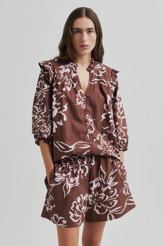 Second Female | Bloem Shirt | Cappucino | Palm Boutique