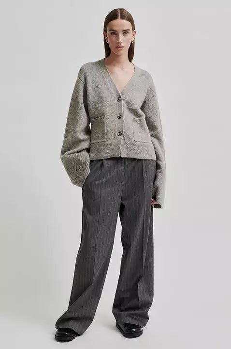 Second Female | Faria Knit Cardigan | Laurel Oak | Palm Boutique