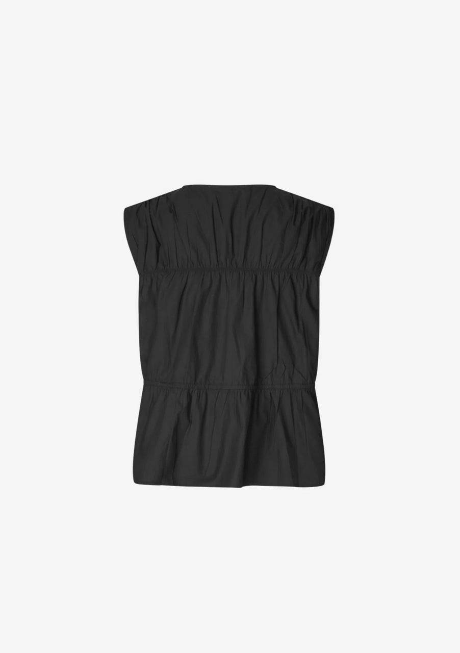 Second Female | Felixa Top | Black | Palm Boutique
