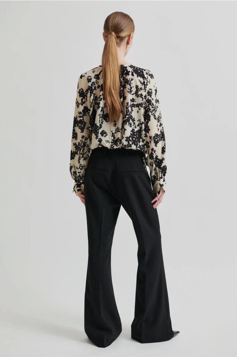 Second Female | Fleuri Blouse | Black | Palm Boutique