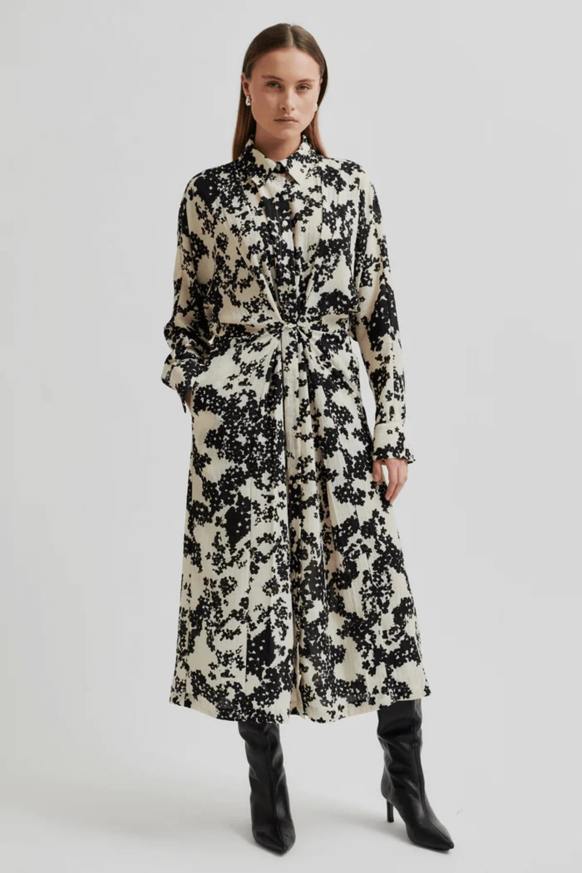 Second Female | Fleuri Dress | Black | Palm Boutique