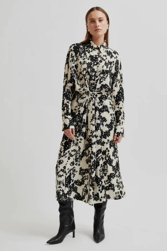 Second Female | Fleuri Dress | Black | Palm Boutique