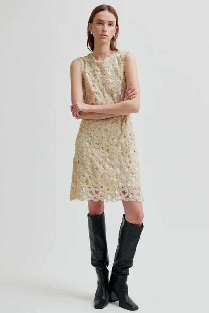 Second Female | Gleam Dress | Summer Sand | Palm Boutique