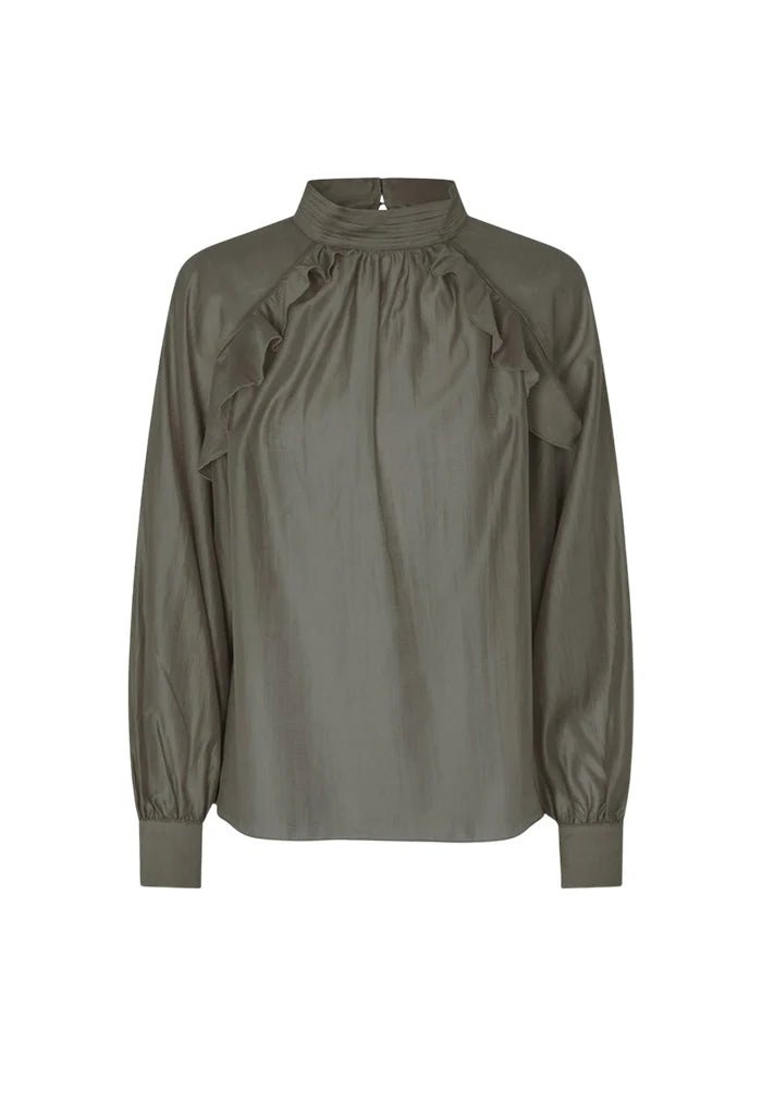 Second Female | Kannika Blouse | Beluga | Palm Boutique