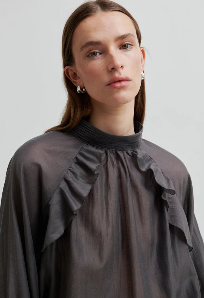 Second Female | Kannika Blouse | Beluga | Palm Boutique
