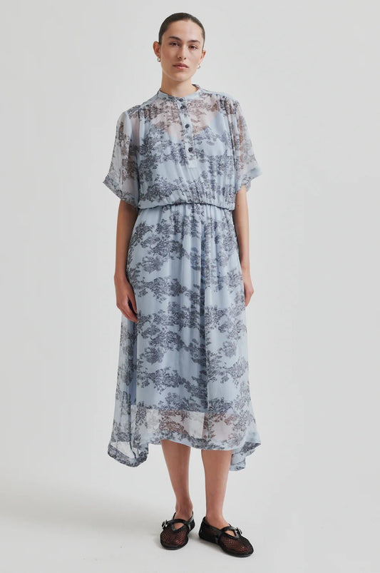 Second Female | Maje Dress | Cashmere Blue | Palm Boutique