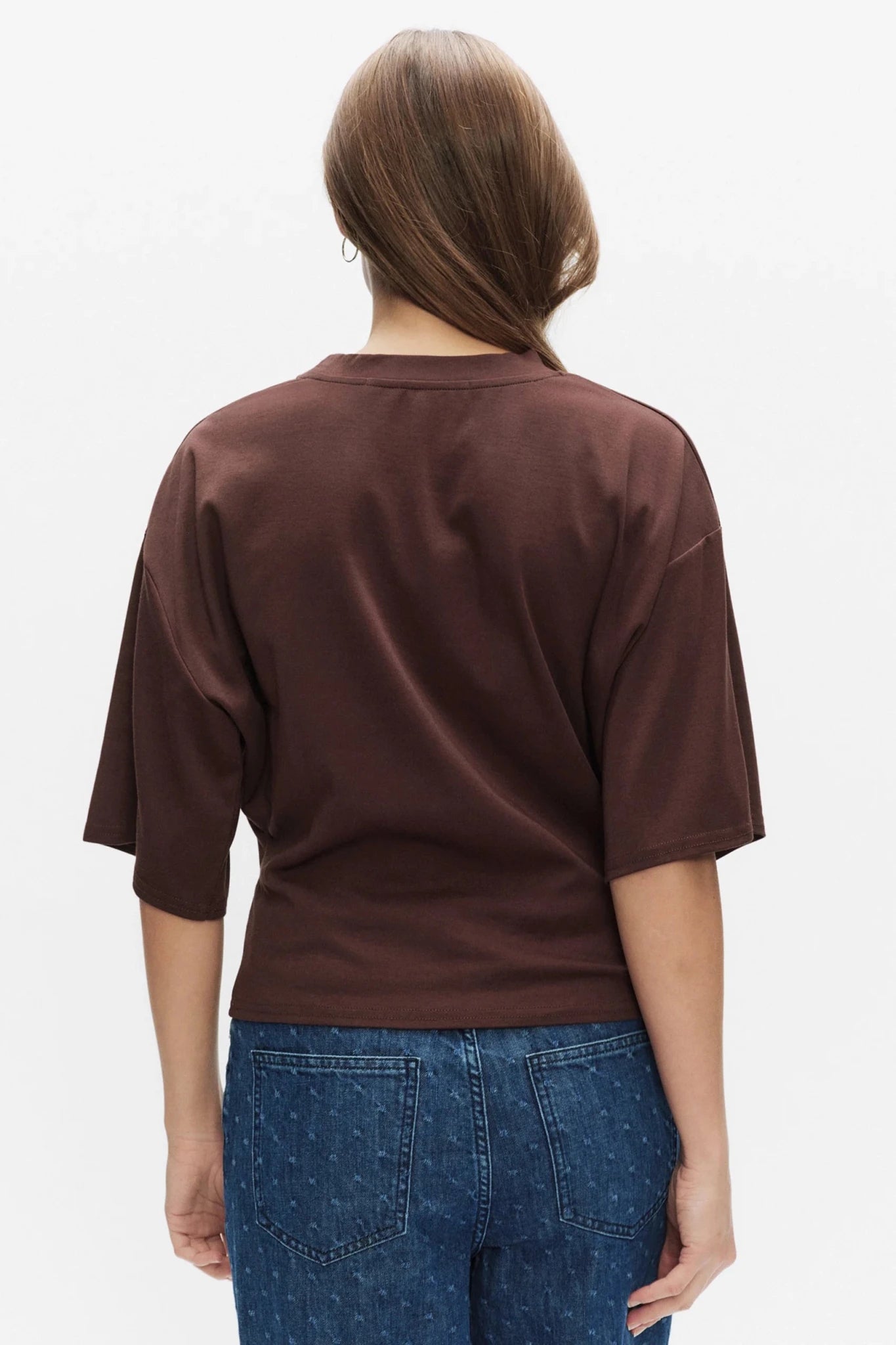 Second Female | Missouri Tee | Chocolate Plum | Palm Boutique