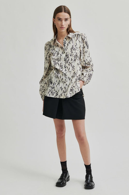 Second Female | Raina Shirt | Silver Birch | Palm Boutique