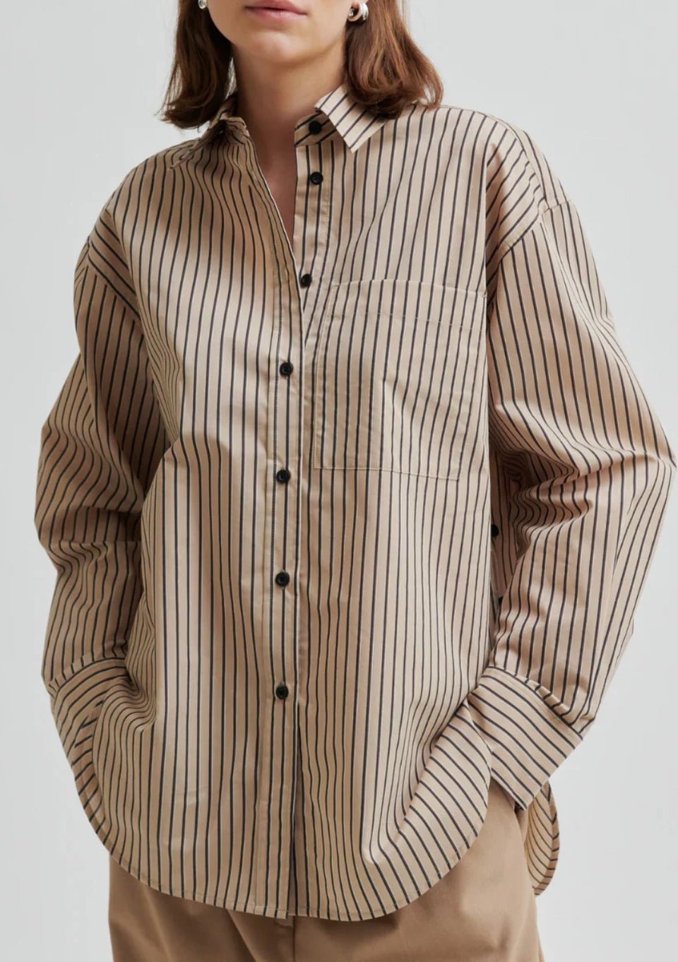 Second Female | Serina Shirt | Camel | Palm Boutique